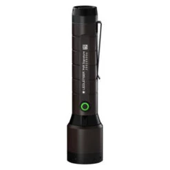 Ledlenser P6R Signature IP68 Rechargeable LED Flashlight -Outdoor Essentials Shop P6R Signature 502189 standard standing green light 432x432