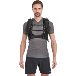 Montane Gecko VP 12+ POLYGIENE® Trail Running Vest Pack -Outdoor Essentials Shop PGP12BLA GECKO VP 12 BLACK 1