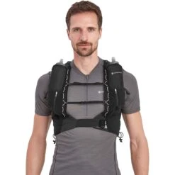 Montane Gecko VP 12+ POLYGIENE® Trail Running Vest Pack -Outdoor Essentials Shop PGP12BLA GECKO VP 12 BLACK 1b