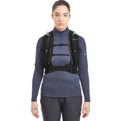 Montane Gecko VP 12+ POLYGIENE® Trail Running Vest Pack -Outdoor Essentials Shop PGP12BLA GECKO VP 12 BLACK F 1