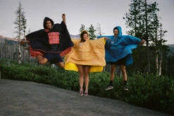 POLER Camp Poncho Reversible Camping Blanket With Hood -Outdoor Essentials Shop PhotoJul31100631AM