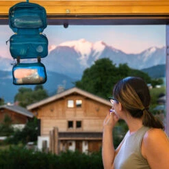 Osprey Ultralight Zip Organiser Travel Bag -Outdoor Essentials Shop S23 UltralightZipOrganizerWaterfrontBlue Accessories RossBernards Exp 11 29 2416