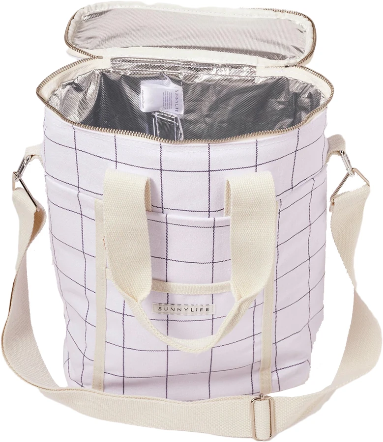 SunnyLife Canvas Cooler Bag Insulated Drinks Tote 6 SunnyLife Canvas Cooler Bag Insulated Drinks Tote - Image 4