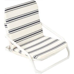 SunnyLife Cushioned Folding Camp Or Beach Chair