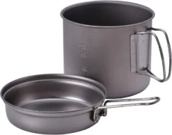 Snow Peak Trek 1400 Titanium Ultralight Camping Cookware