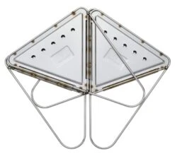 Snow Peak Pack & Carry Fireplace Small Portable Fire Pit -Outdoor Essentials Shop ST 031R 2 1