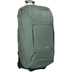 Osprey Sojourn Shuttle Wheeled Duffle/Suitcase -Outdoor Essentials Shop Sojourn Shuttle Wheeled Duffel 130L F23 Side KoseretGreencopy 1