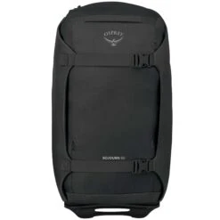 Osprey Sojourn Travel Pack Wheeled Bag/Suitcase -Outdoor Essentials Shop Sojourn Wheeled Travel Pack80L F23 Front Blackcopy
