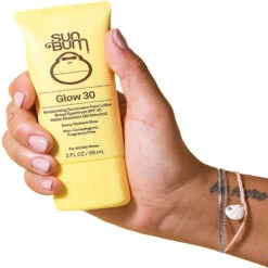 Sun Bum Original Glow Sunscreen Face Lotion Cream -Outdoor Essentials Shop SunBumOriginalGlowSPF30LotionLifestyleImage 1