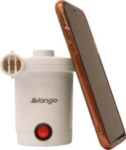 Vango Mistral AC/DC Electric Air Bed Pump -Outdoor Essentials Shop VAN 2021 Essentials Mistral AC DC Pump HI 02
