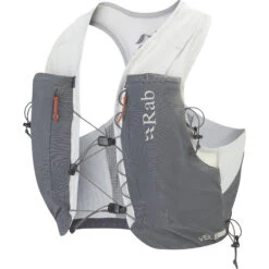 Rab Veil 2 Running Hydration Vest -Outdoor Essentials Shop Veil 2 Gargoyle Graphene QAP 39 GAG P 3copy