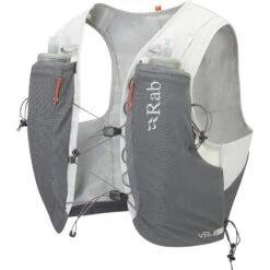 Rab Veil 6 Running Hydration Vest -Outdoor Essentials Shop Veil 6 Gargoyle Graphene QAP 40 GAG P 2copy