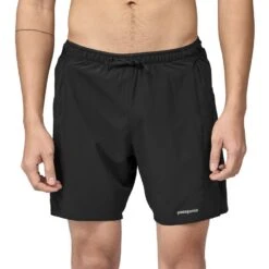 Patagonia Strider Pro 7" Running Shorts -Outdoor Essentials Shop WBS23 24668 BLK GNLWB