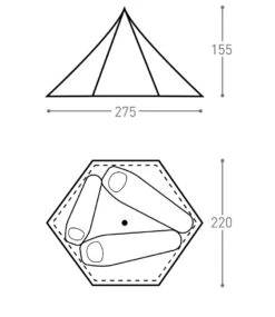 Bach WickiUp 3 Ultralight Backpacking Tipi Tent -Outdoor Essentials Shop WICKIUP342829787010Ccopy