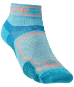 Bridgedale Ultralight T2 Sport Low Coolmax Ws Trail Run Sock -Outdoor Essentials Shop WOMENSBLUE1