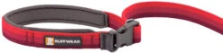 Ruffwear Roamer Leash Stretch Dog Walking Lead -Outdoor Essentials Shop Web 40354 Roamer Leash Red Sumac Talon Handle