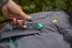 Ruffwear Switchbak Padded Dog Harness + Pockets -Outdoor Essentials Shop WebJPG 3035 Switchbak Harness Granite Gray Soda Creek Print 79