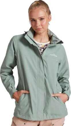 Kathmandu Andulo Women's Waterproof Shell Jacket -Outdoor Essentials Shop a1066 nz8 andulo womens rain jacket v3 green a
