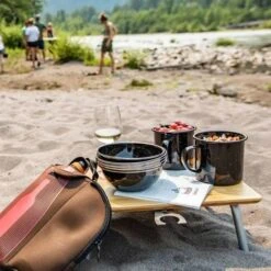 GSI Outdoors Rakau Table Compact Camping & Outdoor Table -Outdoor Essentials Shop a1360