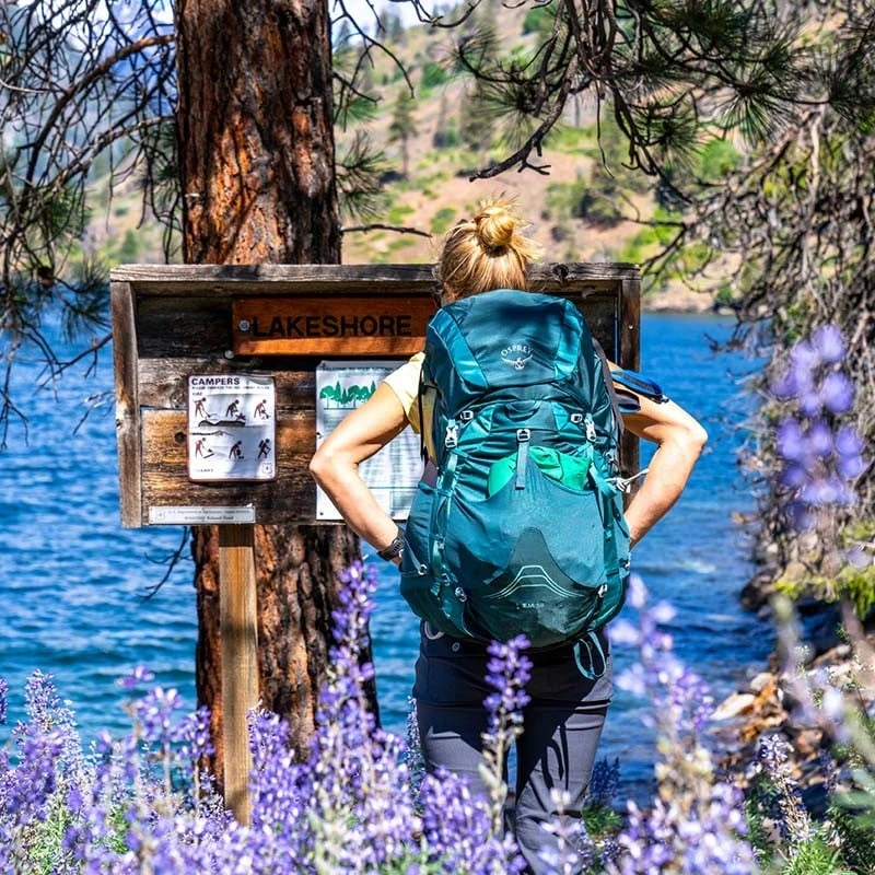 Osprey Eja 58 Women's Light Backpacking Pack 13 Osprey Eja 58 Women's Light Backpacking Pack - Image 11