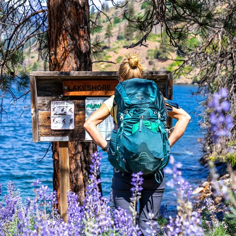 Osprey Eja 58 Women's Light Backpacking Pack 13 Osprey Eja 58 Women's Light Backpacking Pack - Image 11