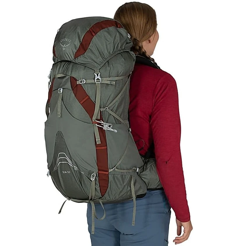 Osprey Eja 58 Women's Light Backpacking Pack 8 Osprey Eja 58 Women's Light Backpacking Pack - Image 6