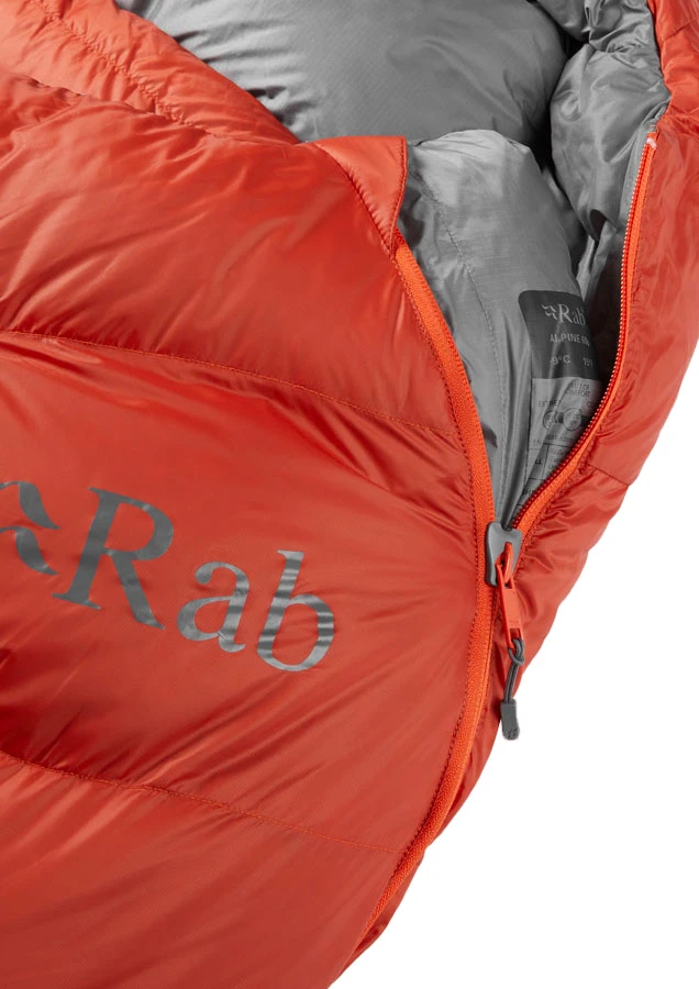 Rab Alpine 600 Lightweight Down Sleeping Bag 8 Rab Alpine 600 Lightweight Down Sleeping Bag - Image 6
