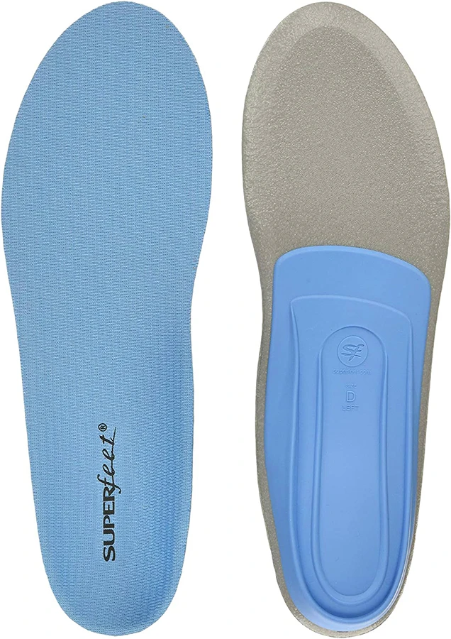 Superfeet Blue Versatile Thin Casual/Walking Shoe Insoles 3 Superfeet Blue Versatile Thin Casual/Walking Shoe Insoles