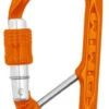 DMM XSRE Lock Captive Bar Carabiner -Outdoor Essentials Shop c63 14433 A482CBOR XSRE Lock Captive Bar Orange