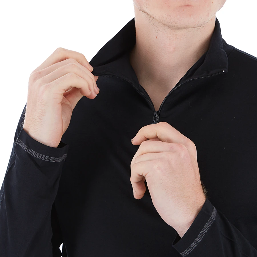 Silkspun Zip Neck L/S Baselayer Top 6 Silkspun Zip Neck L/S Baselayer Top - Image 4