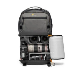 Lowepro Fastpack Pro AW III Camera Backpack -Outdoor Essentials Shop camera backpack lowepro fastpack pro bp 250 aw iii lp37331 pww dslr 24 70 stuffed rgb
