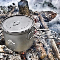 Titanium Pot D115mm Ultralight Camping Cookware -Outdoor Essentials Shop d4962534 c21c 4dd6 af08 4d2ea2aa5cf1Life POT 900