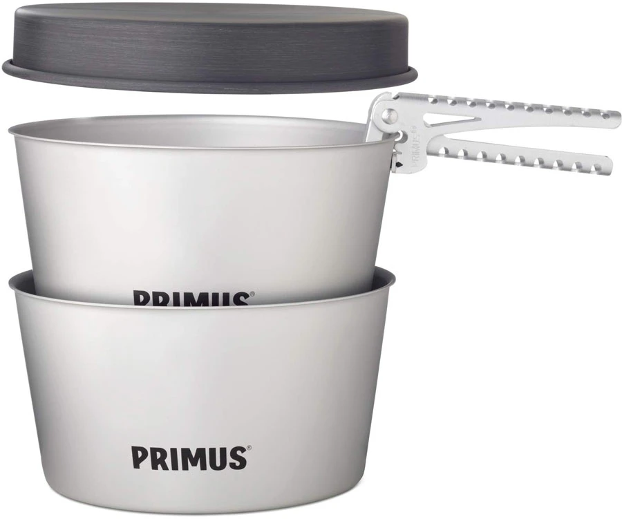 Primus Essential Pot Set 2.3L Camping Cookware Set 3 Primus Essential Pot Set 2.3L Camping Cookware Set