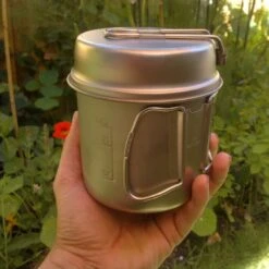 Snow Peak Trek 900 Titanium Ultralight Camping Cookware -Outdoor Essentials Shop fk228