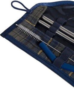 United By Blue Flannel Straw Kit Stainless Steel Set -Outdoor Essentials Shop flannelstrawkit4copy