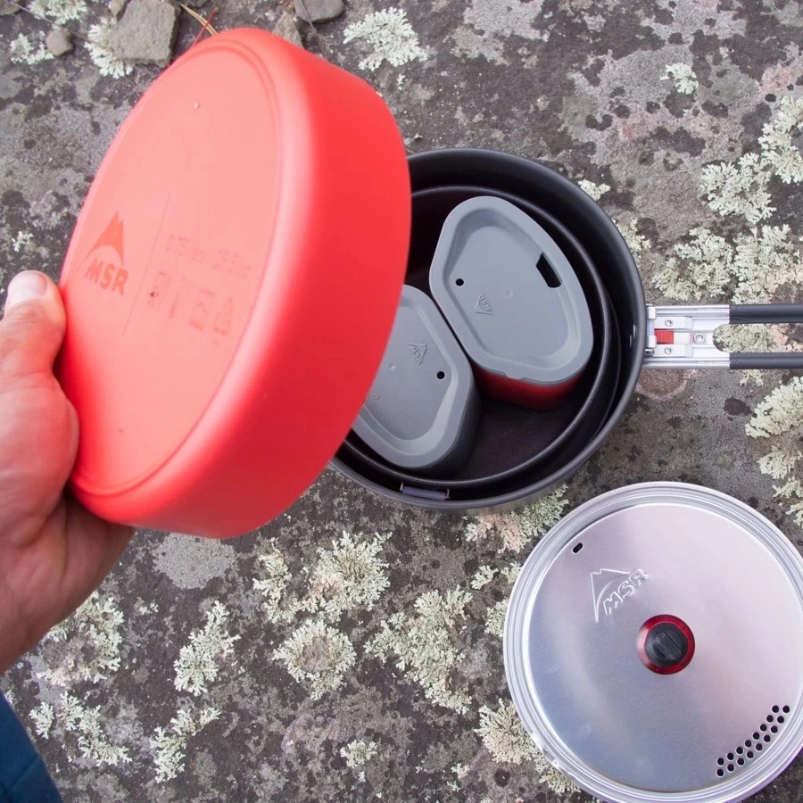 MSR Quick 2 System Cook Set Compact Camping Cookware 9 MSR Quick 2 System Cook Set Compact Camping Cookware - Image 7