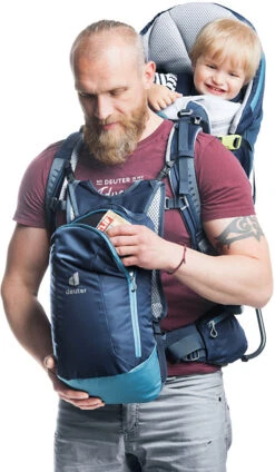 Deuter Kid Comfort Pro Child Carrier Backpack -Outdoor Essentials Shop kid comfort pro deuter bleu nuit6