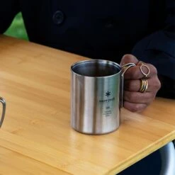 Snow Peak Stainless Vacuum Double Wall Mug Camp Cup -Outdoor Essentials Shop met2 77