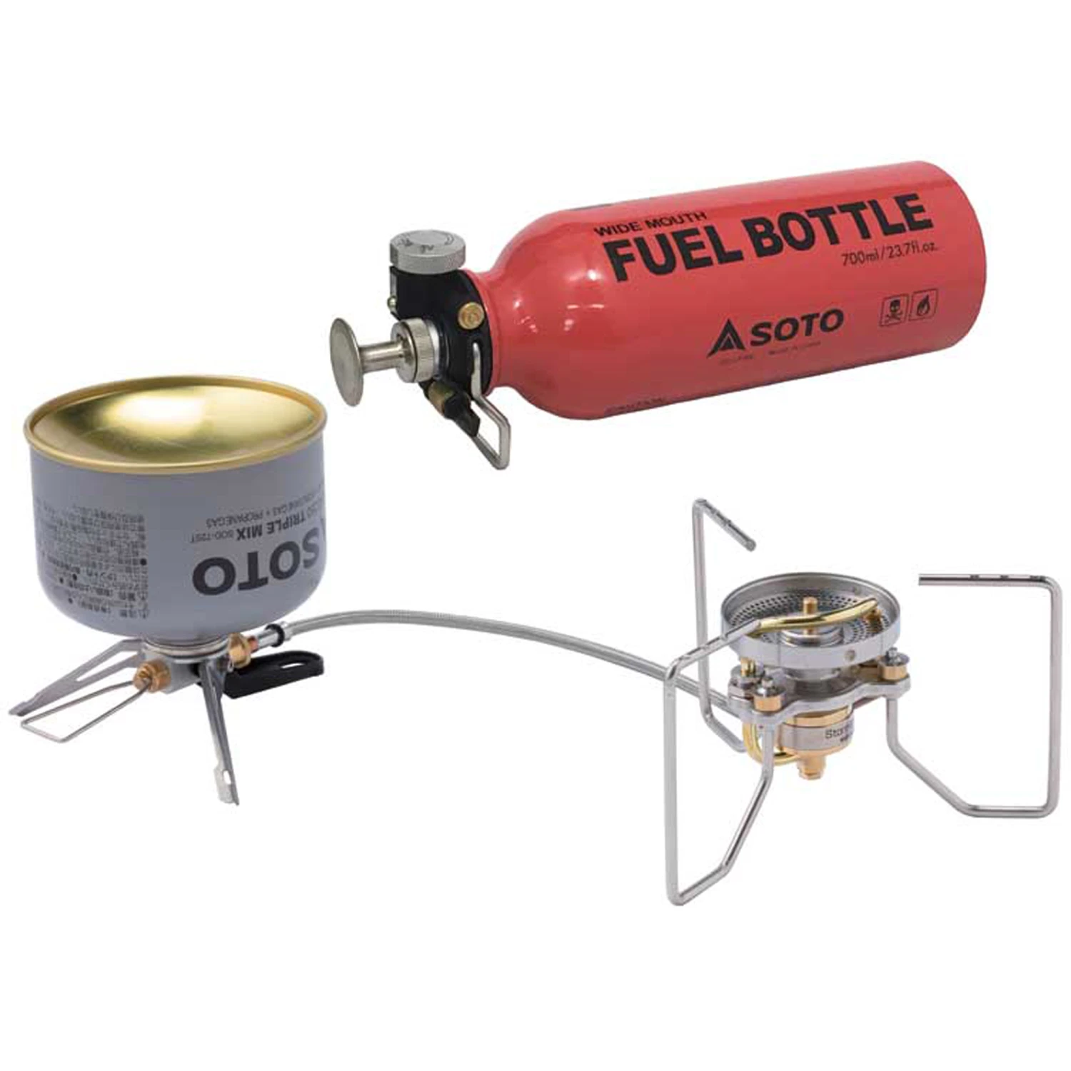 Soto Stormbreaker Stove + Fuel Bottle Multifuel Expedition Stove 3 Soto Stormbreaker Stove + Fuel Bottle Multifuel Expedition Stove
