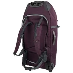 Kathmandu Hybrid Trolley V5 70L Wheeled Bag/Suitcase -Outdoor Essentials Shop online version b0293 o89 hybrid trolley v5 70l purple d 1copy