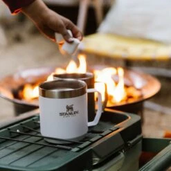 Stanley Legendary Camp Mug Insulated Cup + Lid -Outdoor Essentials Shop oofg07043 1