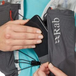 Rab Veil 6 Running Hydration Vest -Outdoor Essentials Shop phonepocket