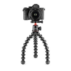 JOBY GorillaPod 3K Camera Tripod -Outdoor Essentials Shop photo tripod joby gp 3k pro kit jb01566 bww front dslr