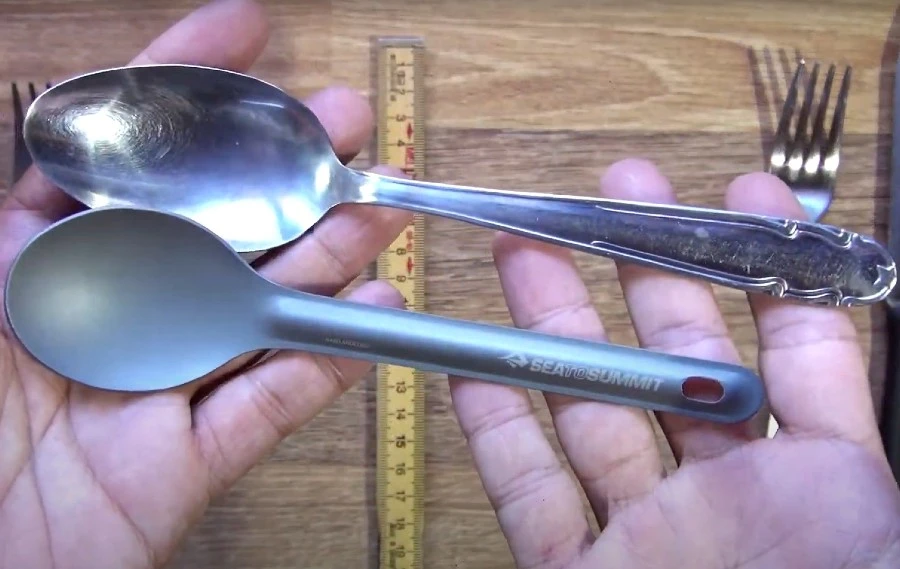 Sea To Summit AlphaLight Cutlery Set Ultralight Camping Utensils 8 Sea To Summit AlphaLight Cutlery Set Ultralight Camping Utensils - Image 6