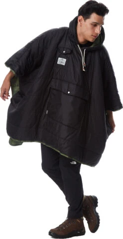 POLER Camp Poncho Reversible Camping Blanket With Hood -Outdoor Essentials Shop poler 8402306095631copy