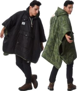 POLER Camp Poncho Reversible Camping Blanket With Hood -Outdoor Essentials Shop poler 840230609563main 1