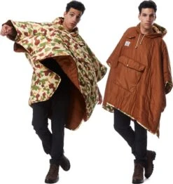 POLER Camp Poncho Reversible Camping Blanket With Hood -Outdoor Essentials Shop poler 840230609624main