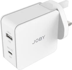 JOBY Wall Charger USB-C PD & USB-A Travel Socket