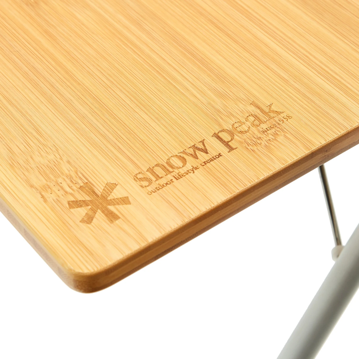 Snow Peak Bamboo My Table Portable Camping Table 4 Snow Peak Bamboo My Table Portable Camping Table - Image 2