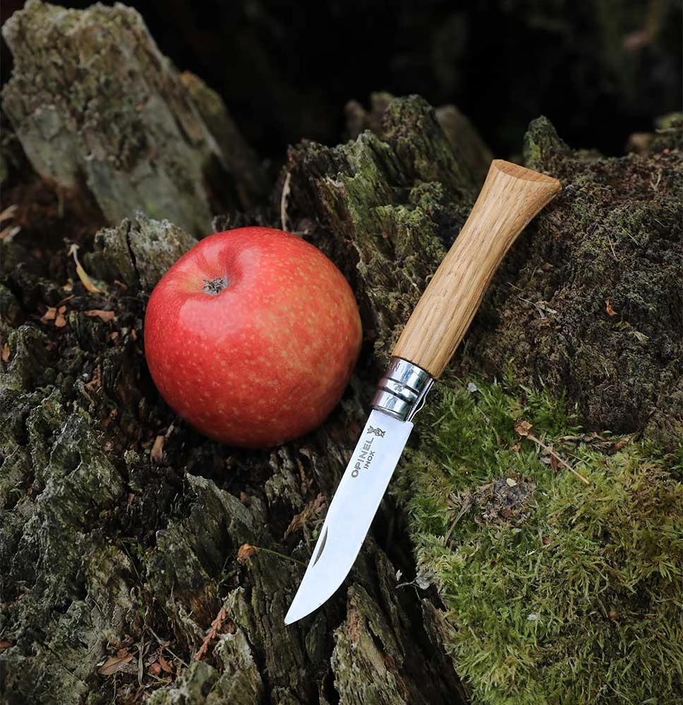 Opinel No.6 Oak Classic Original Folding Pocket Knife 9 Opinel No.6 Oak Classic Original Folding Pocket Knife - Image 7